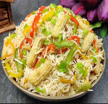 CHINESE BABY CORN FRIED RICE